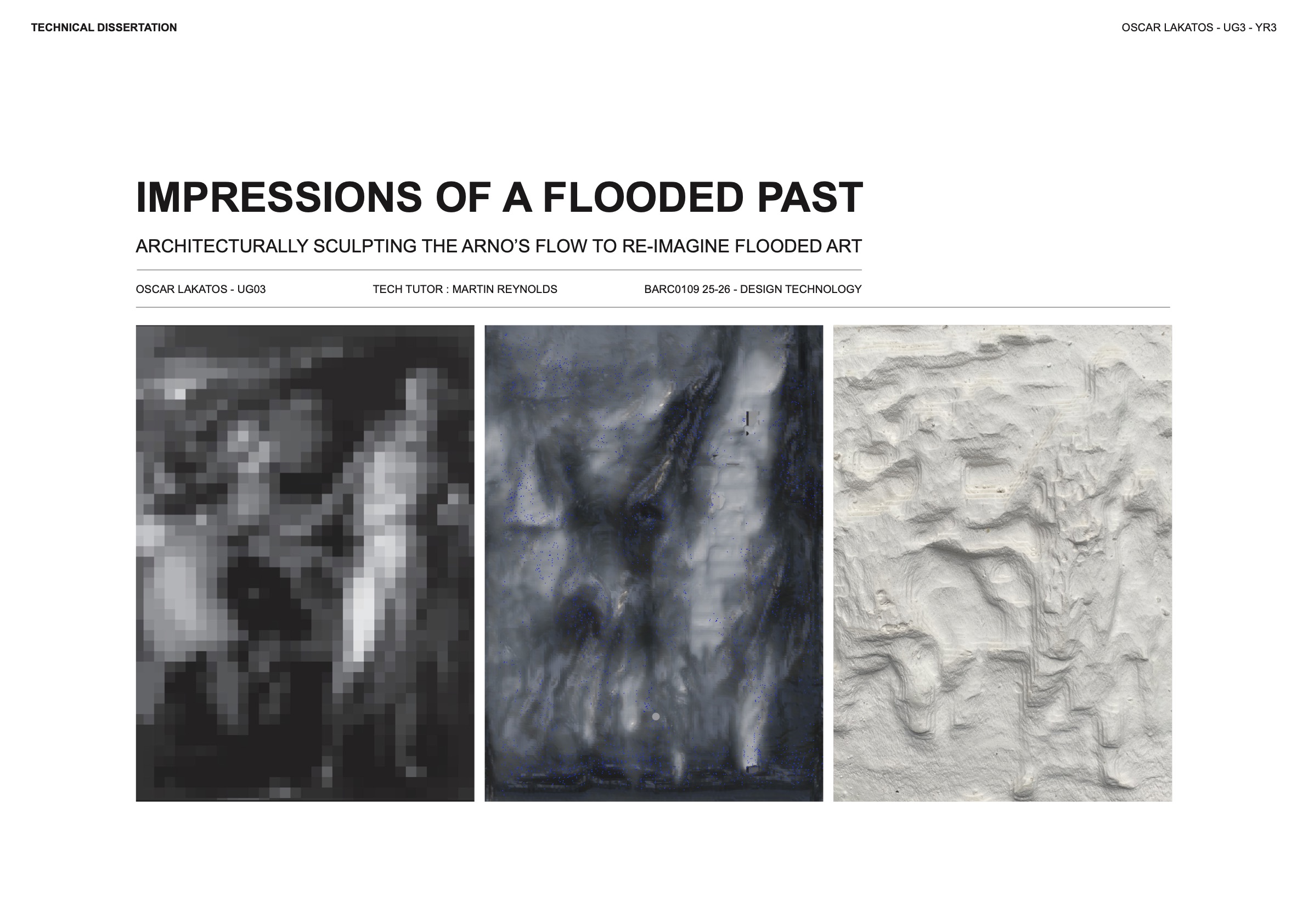 Arno Flooded Art Archive — Technical Portfolio cover