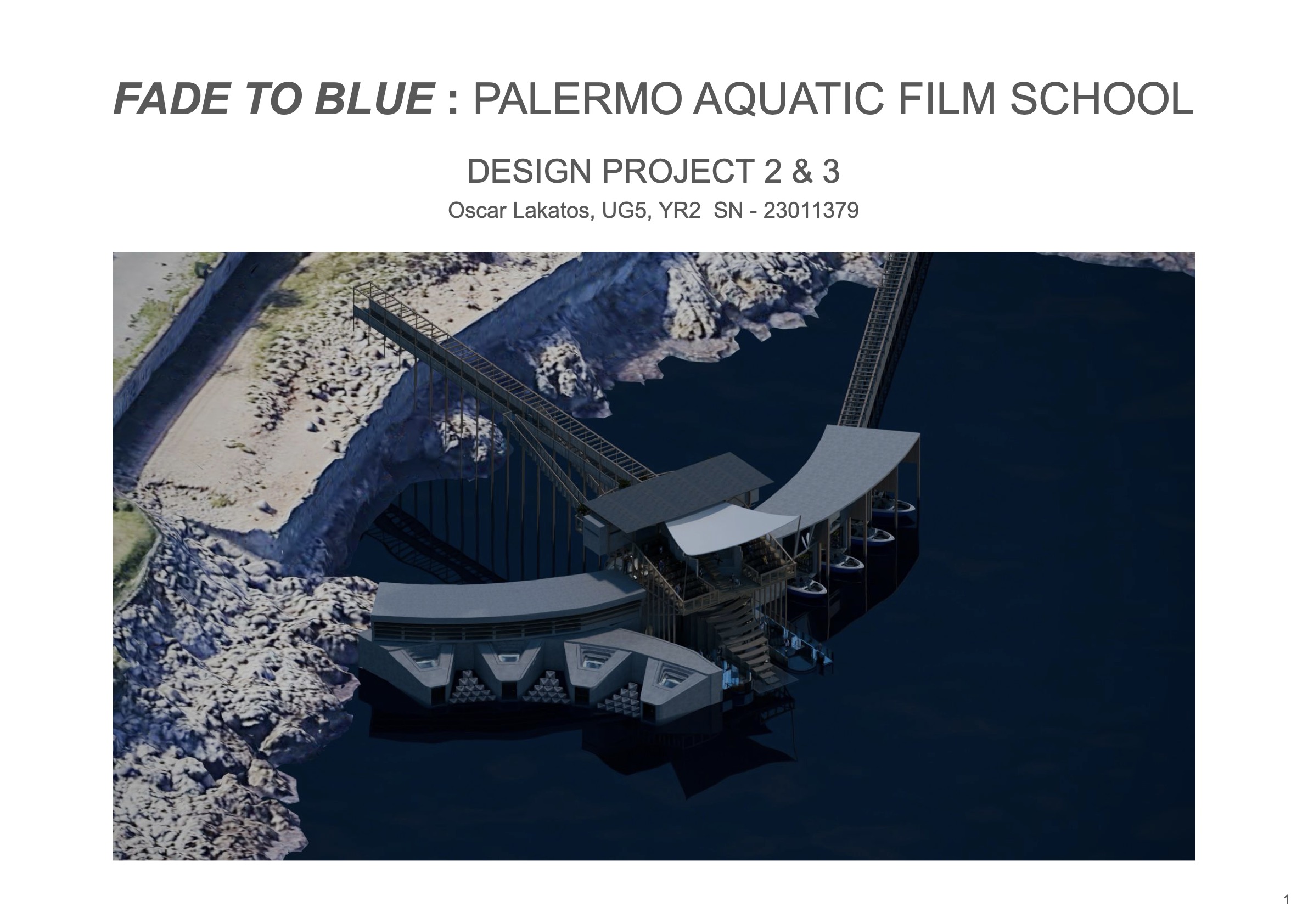 Palermo Aquatic Film School — Design Portfolio cover