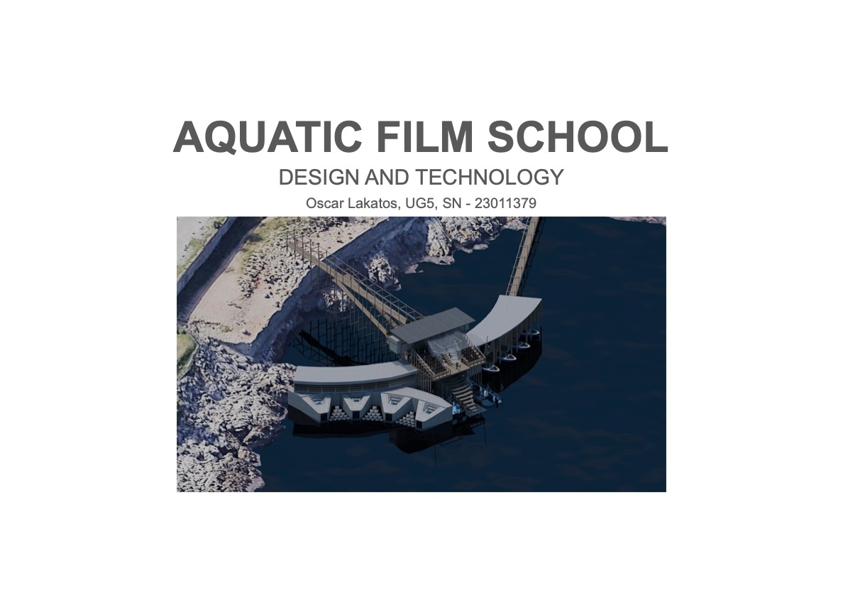 Palermo Aquatic Film School — Technical Portfolio cover